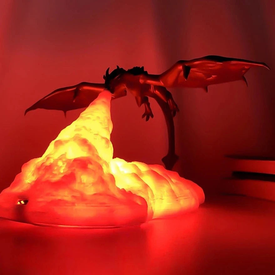 Lampă de noptieră - Dragon Fire