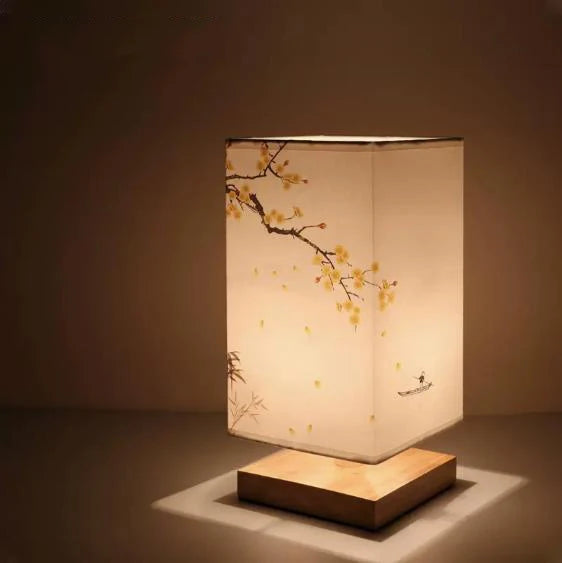 Lampă de noptieră - Golden Blossom