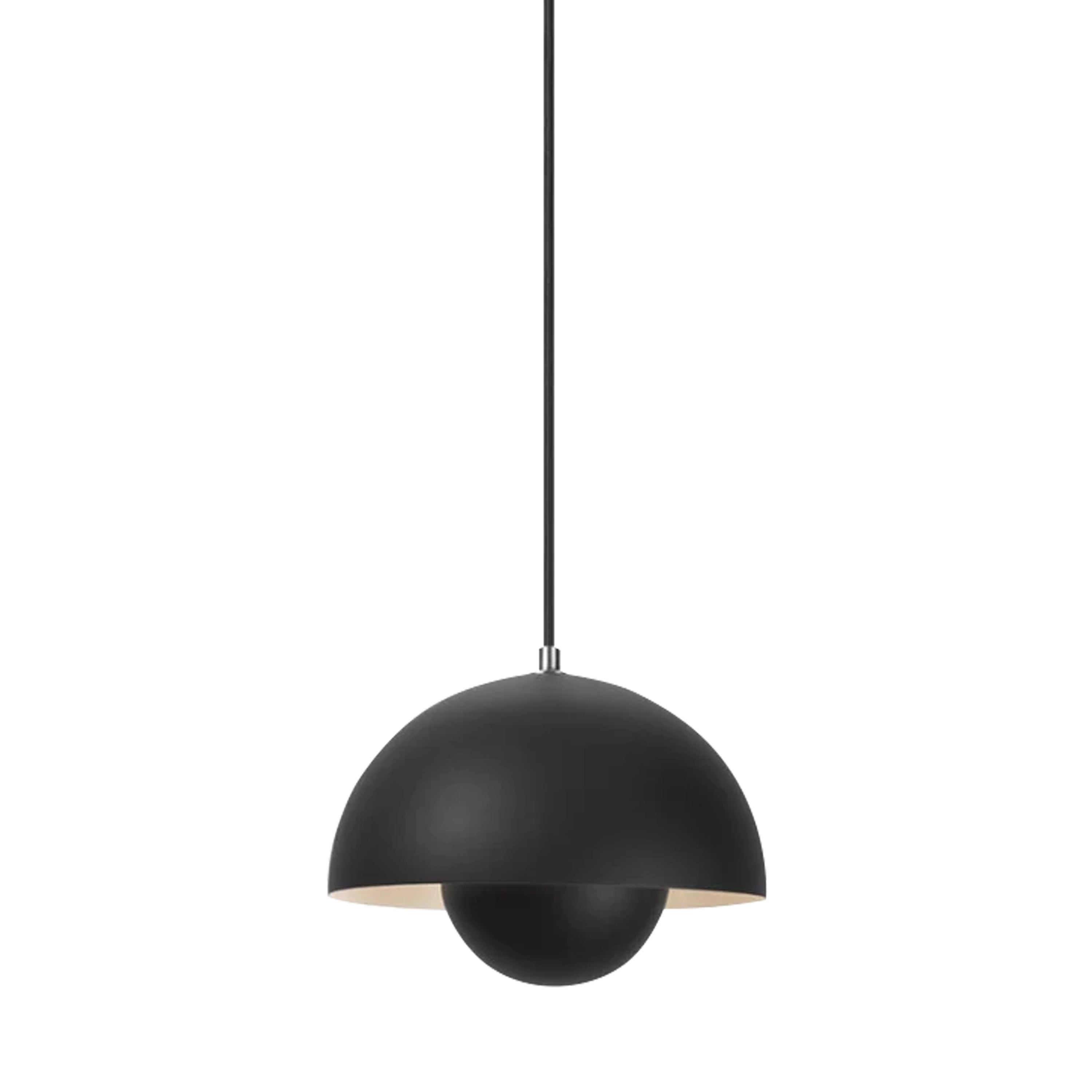 Lampă suspendată ciupercă - Oslo Black